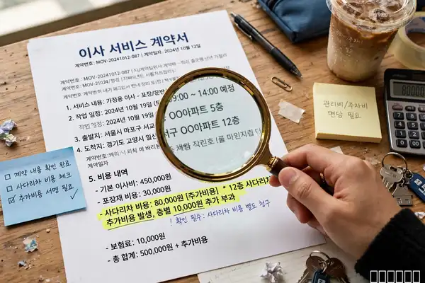 계약서 확인