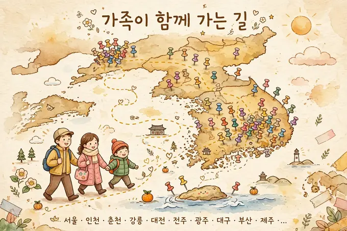 전국을 돌며