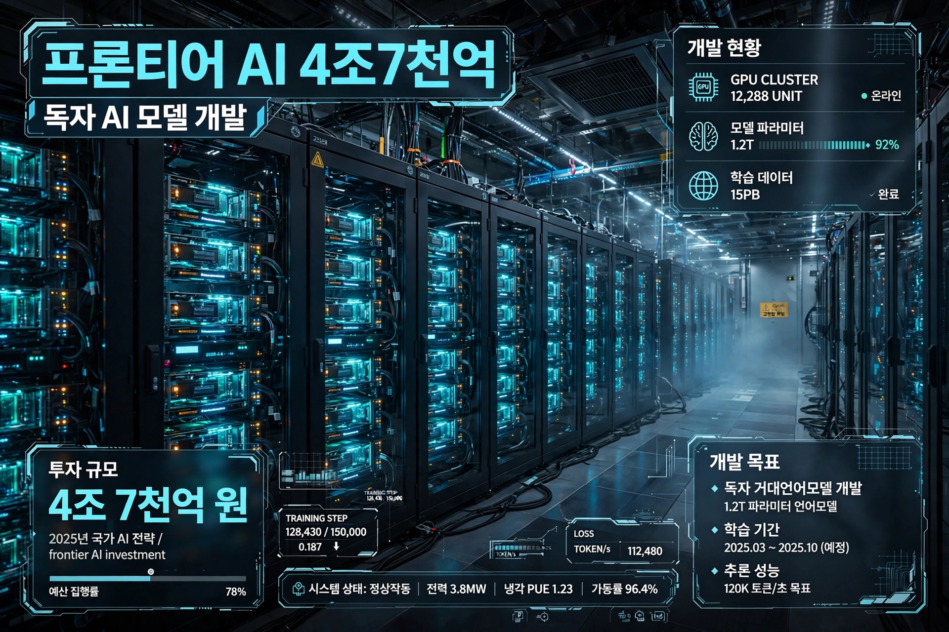 프론티어 AI 4조7천억 독자 AI 모델 개발
