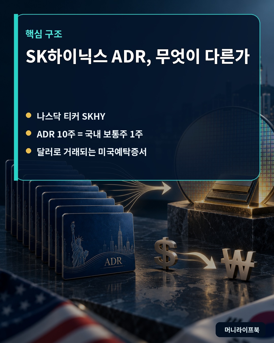 SK하이닉스 ADR 200달러, 먼저 구조부터 알아야 합니다 정보 요약 이미지