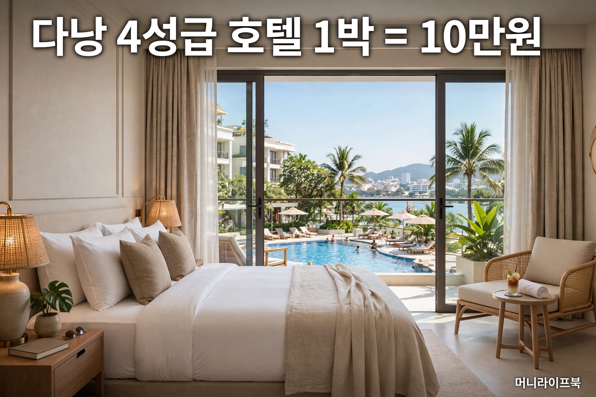 다낭 4성급 호텔 10만원