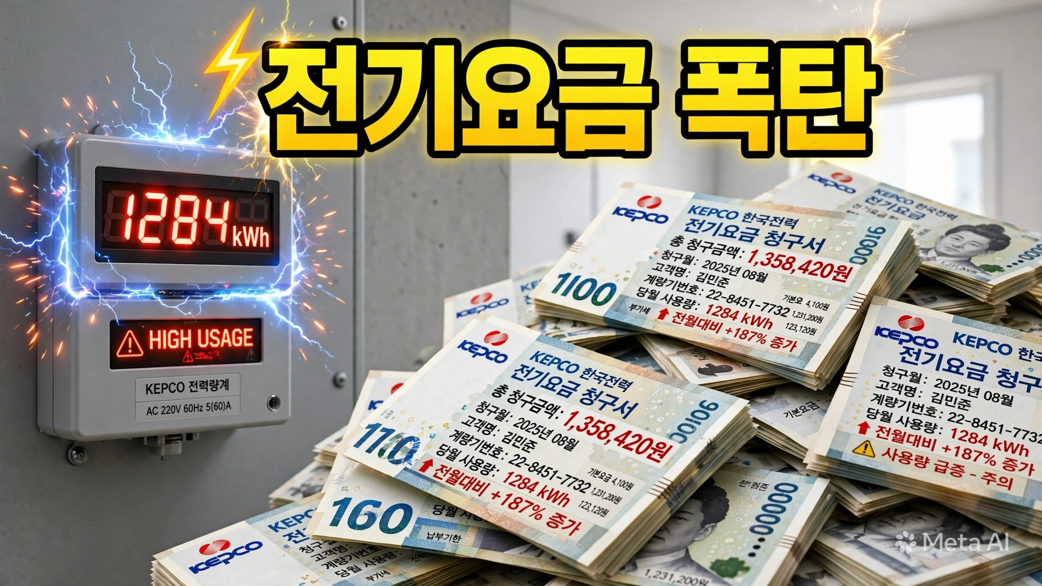 전기요금 300kWh·450kWh 넘으면 얼마나 오를까? 여름 누진구간 계산