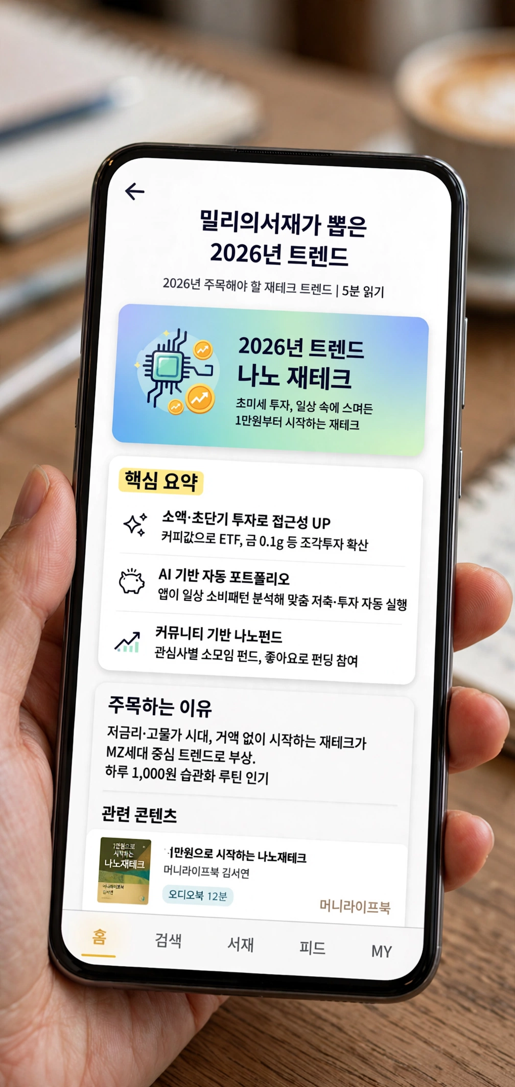 밀리의서재가 뽑은 2026년 트렌드
