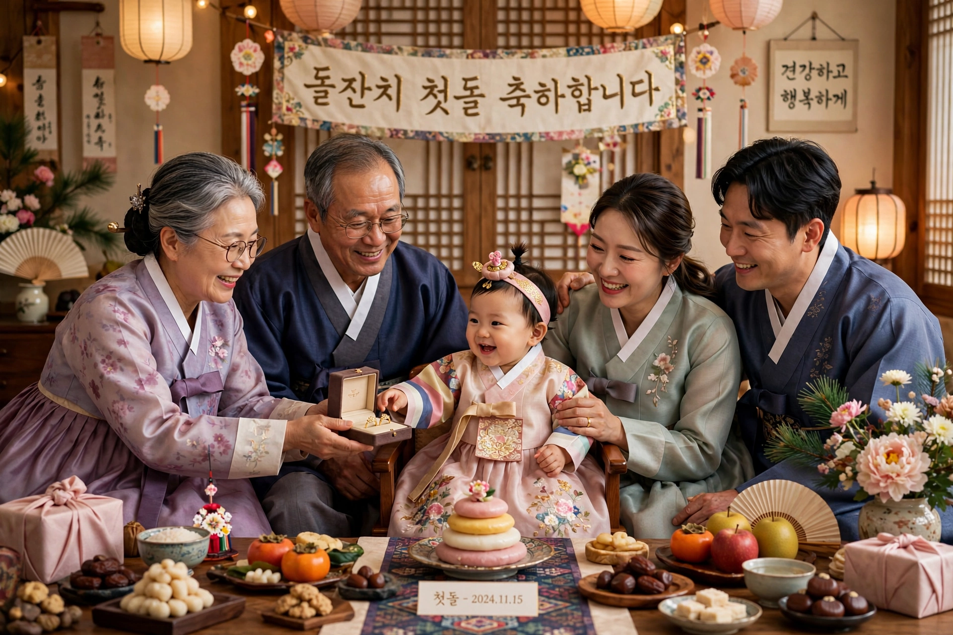 돌잔치 금반지 선물