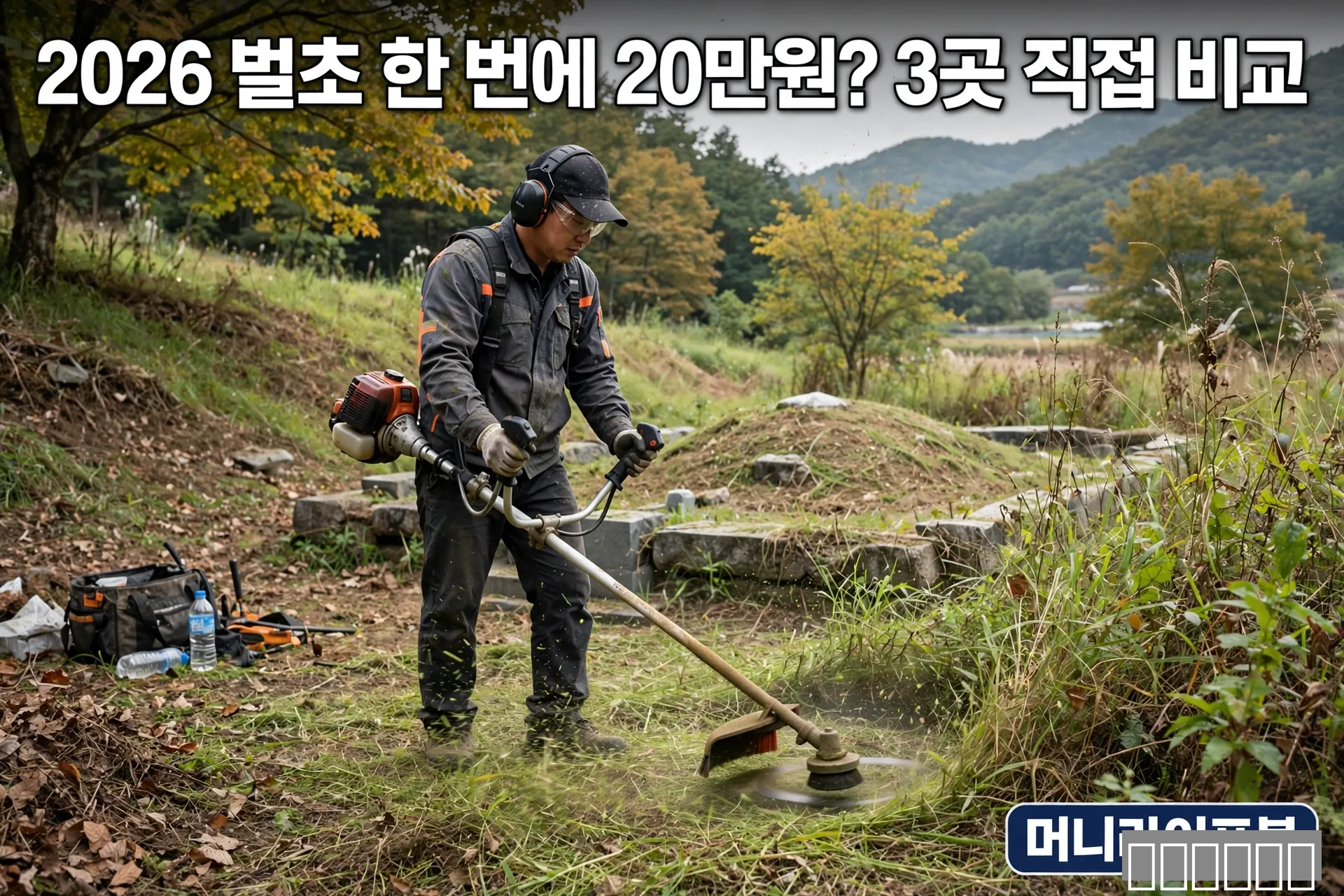 2026 벌초 20만원 3곳 직접 비교